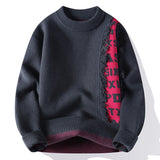 Men's Knitted Long Sleeve Pullover My Store  38.00