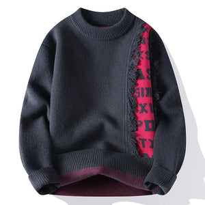Men's Knitted Long Sleeve Pullover My Store  38.00