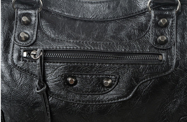 Women’s Tassel Motorcycle Crossbody Bag - PU Leather My Store 