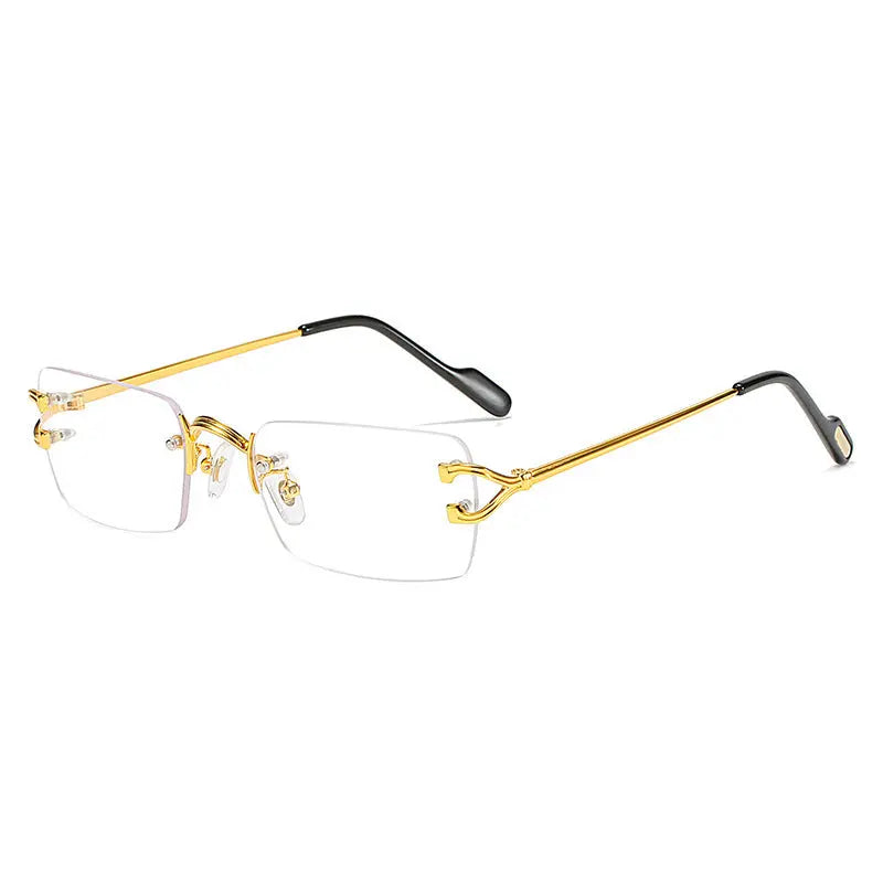 Frameless Personality Square Sunglasses My Store  20.75