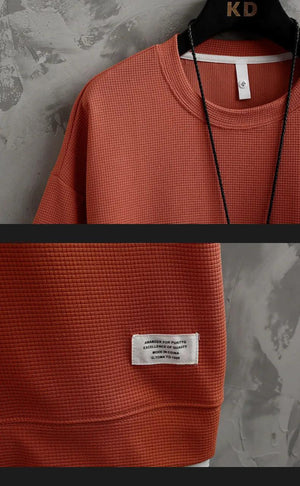 Fashion Solid Color T-Shirt Set - MRC STORETopMy StoreFashion Solid Color T-Shirt Set - MRC STOREMRC STORECJDS147917631EVBlueS