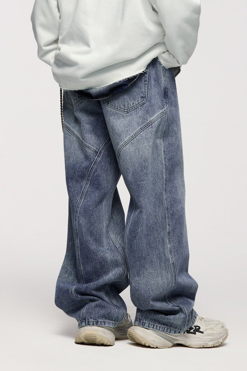 Fashion Street Loose Casual Pants for Men - Straight Fit - MRC STOREbottomsMy StoreFashion Street Loose Casual Pants for Men - Straight Fit My Store MRC STORECJXX232423503CXBlack And GrayL