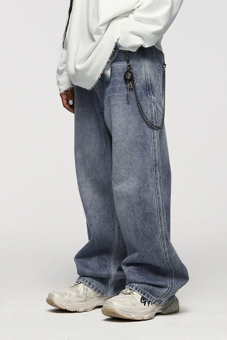 Fashion Street Loose Casual Pants for Men - Straight Fit - MRC STOREbottomsMy StoreFashion Street Loose Casual Pants for Men - Straight Fit My Store  36.55MRC STORECJXX232423507GTGray And BlueL