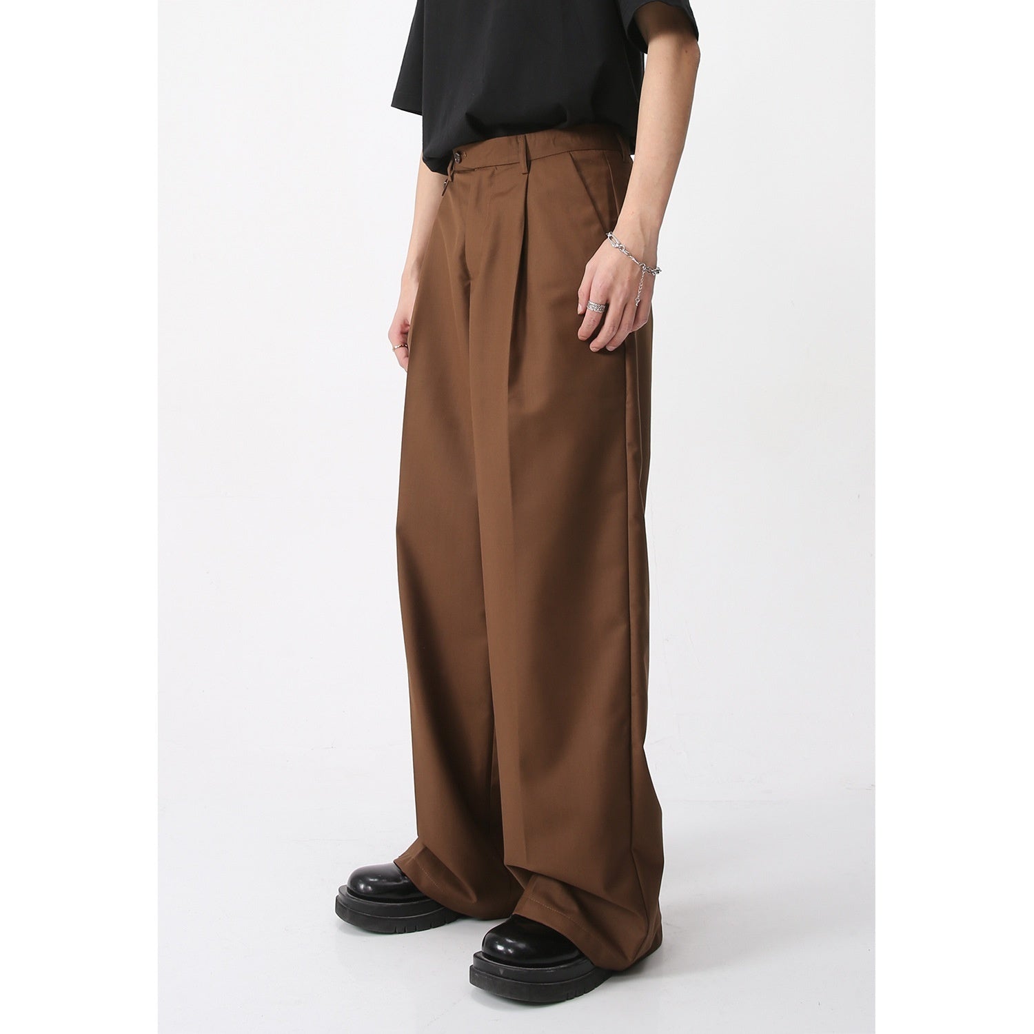 Men’s Casual Suit Pants - Retro Straight Fit My Store  40.56