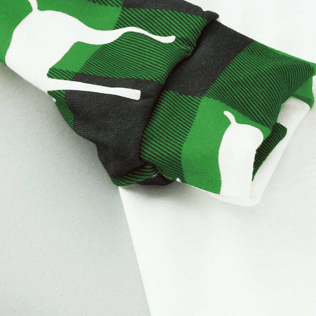 Festive Plaid Stitching Christmas Wear Parent - Child Leisure Wear Set – Cozy Family Homewear - MRC STOREChristmasMy StoreFestive Plaid Stitching Christmas Wear Parent - Child Leisure Wear Set – Cozy Family Homewear - MRC STOREMRC STORECJYD192554042PK889RedPet Clothing L