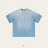 Men’s Retro T-Shirt - Washed Oversized Loose My Store  26.01