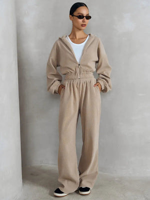 Women’s Cardigan Sweater - Hooded Elastic Fit My Store 