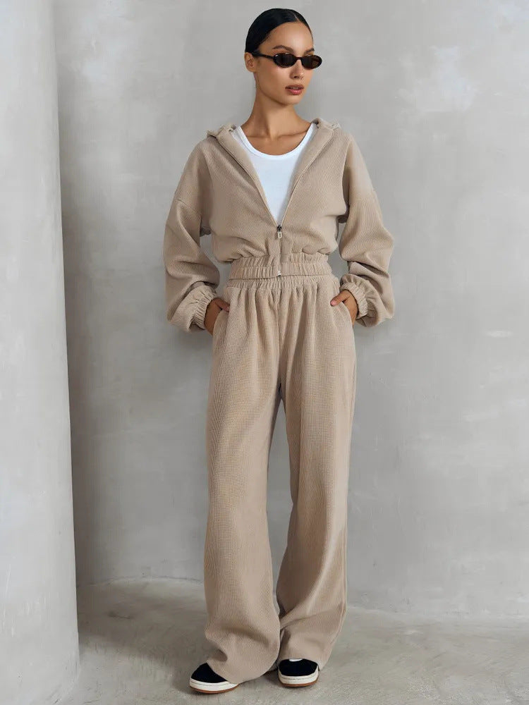 Women’s Cardigan Sweater - Hooded Elastic Fit My Store 