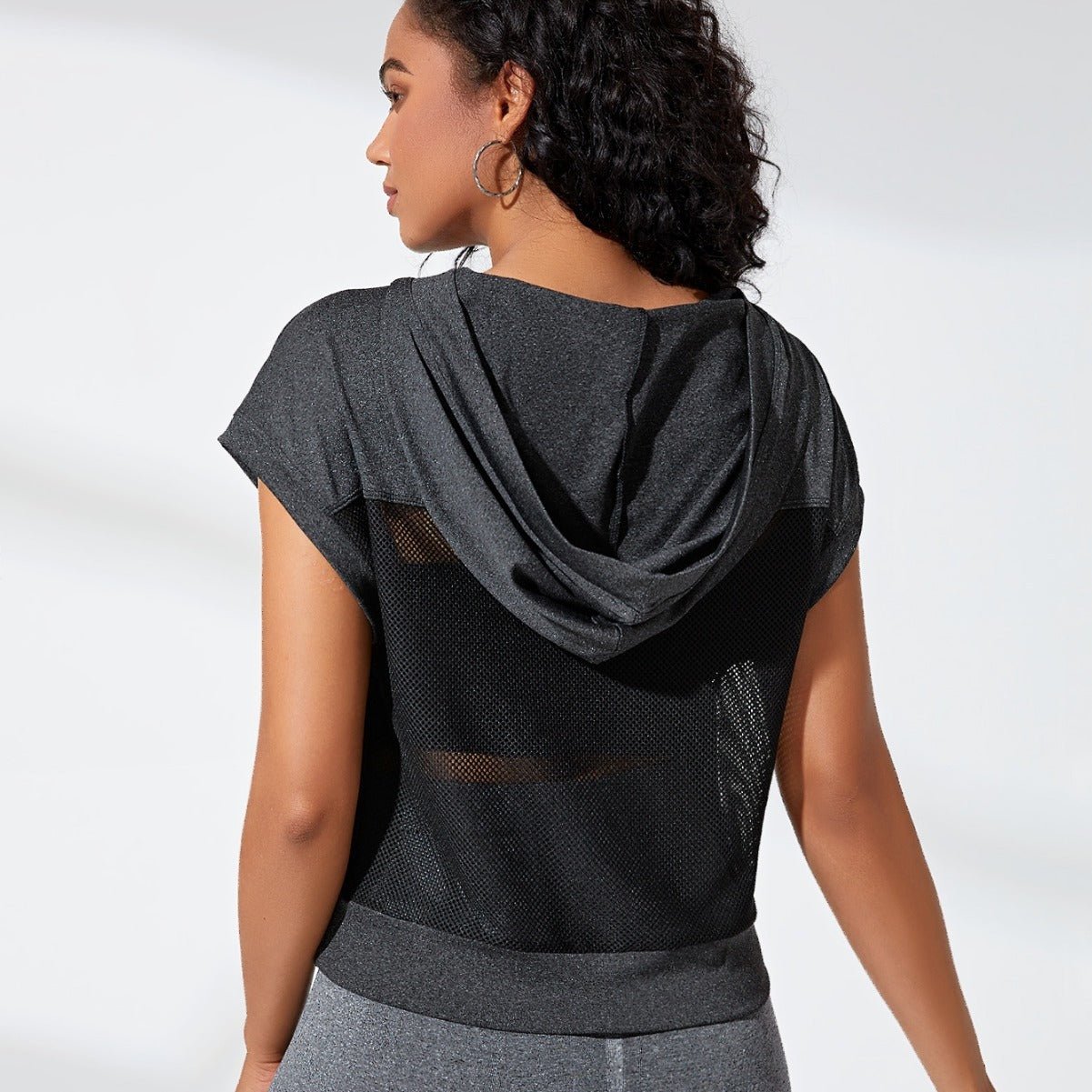 Fitness Running Jacket Yoga Sports Loose - MRC STOREyoga clothesMy StoreFitness Running Jacket Yoga Sports Loose My Store MRC STORECJYD224037803CXBlackL