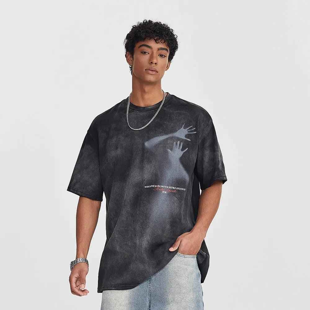 Fuzzy Figure Tie - Dye T-Shirt - MRC STORET-ShirtsMy StoreFuzzy Figure Tie - Dye T-ShirtMRC STORECJYH200424403CXWhiteL