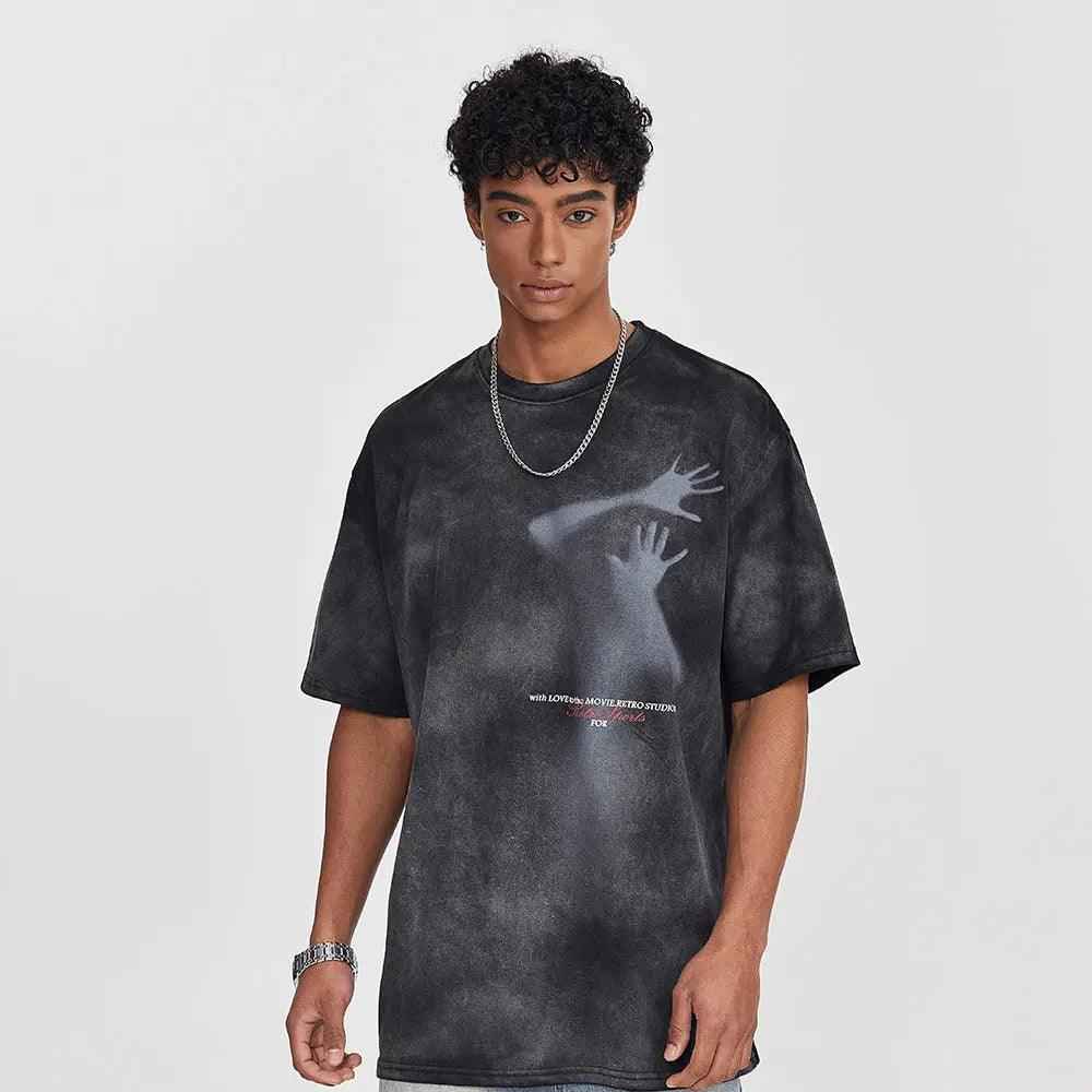 Fuzzy Figure Tie - Dye T-Shirt - MRC STORET-ShirtsMy StoreFuzzy Figure Tie - Dye T-ShirtMRC STORECJYH200424407GTBlackL