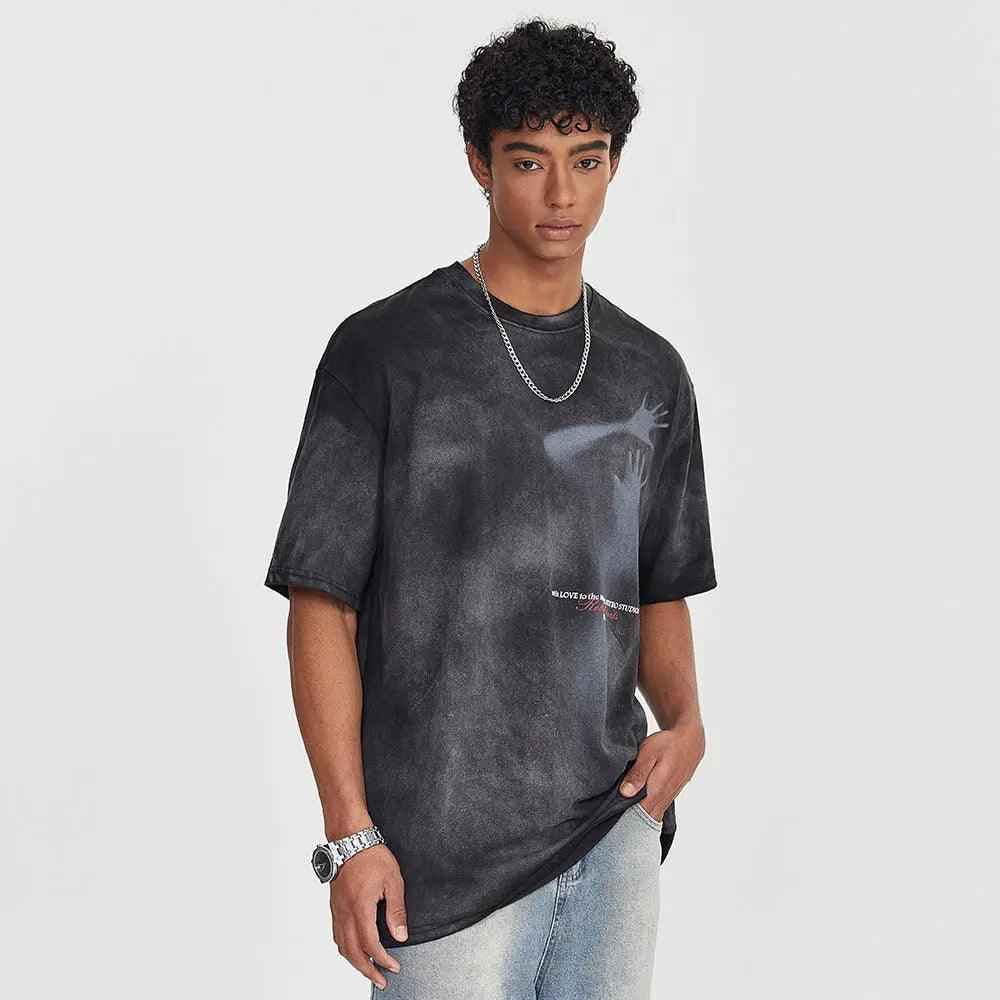 Fuzzy Figure Tie - Dye T-Shirt - MRC STORET-ShirtsMy StoreFuzzy Figure Tie - Dye T-ShirtMRC STORECJYH200424407GTBlackL
