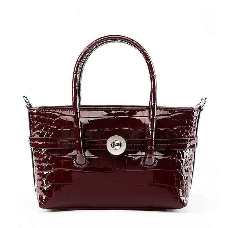 Genuine Leather Handbag - MRC STOREAccessoriesMy StoreGenuine Leather HandbagMRC STORECJNS205641202BYWine Red