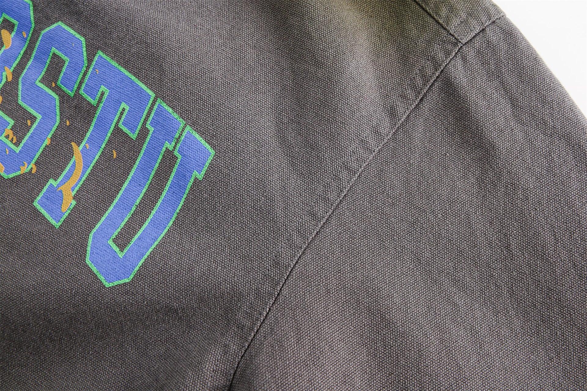 Graffiti Stitching Jacket - MRC STOREJacketsMRC STOREMulti - Element Graffiti Stitching Jacket – Unisex Spring Loose Cotton Jacket - MRC STOREMRC STORECJXZ226730402BYBlack And GrayL