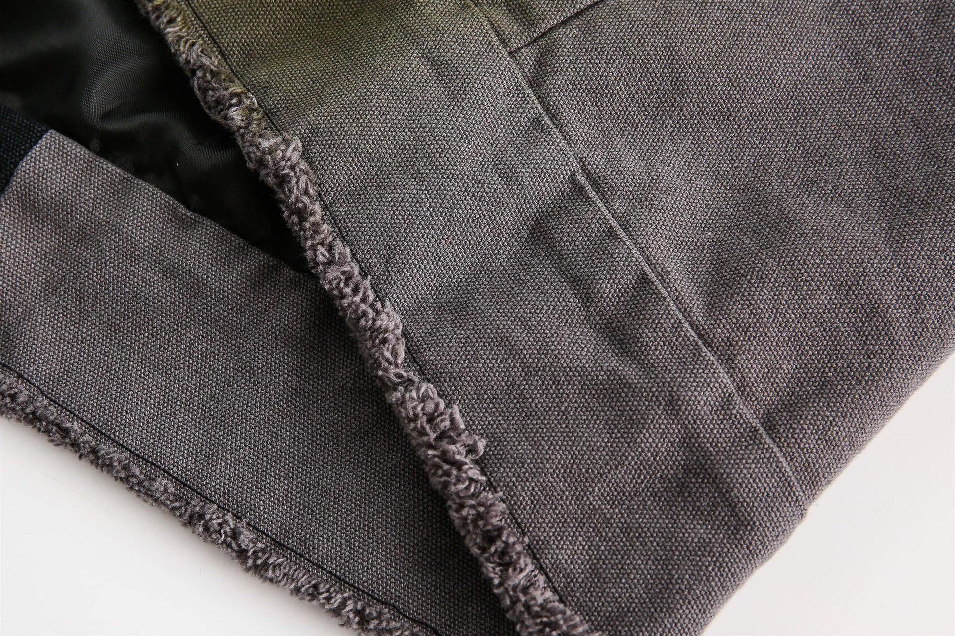 Graffiti Stitching Jacket - MRC STOREJacketsMRC STOREMulti - Element Graffiti Stitching Jacket – Unisex Spring Loose Cotton Jacket - MRC STOREMRC STORECJXZ226730402BYBlack And GrayL