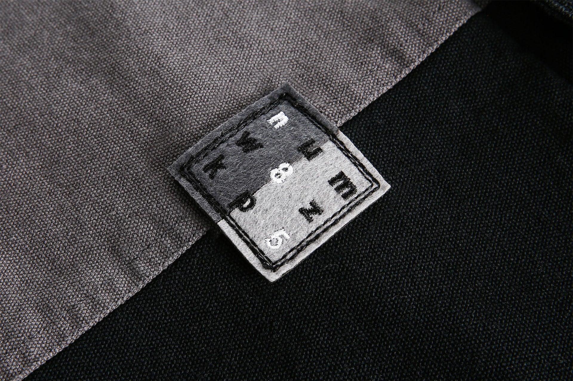 Graffiti Stitching Jacket - MRC STOREJacketsMRC STOREMulti - Element Graffiti Stitching Jacket – Unisex Spring Loose Cotton Jacket - MRC STOREMRC STORECJXZ226730402BYBlack And GrayL