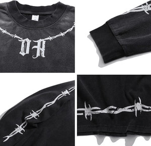 Guochao High Street Gradient Streetwear T-Shirt - MRC STORETopMy StoreGuochao High Street Gradient Streetwear T-Shirt - MRC STOREMRC STORECJYH169189305EVBlack2XL