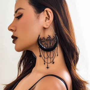 Halloween Earrings Flower Hollow Tassel Stud Earrings – Elegant and Festive - MRC STOREAccessoriesMy StoreHalloween Earrings Flower Hollow Tassel Stud Earrings – Elegant and Festive - MRC STOREMRC STORECJLX212695101AZBlack