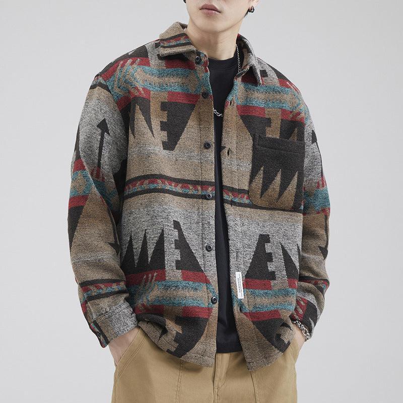 Heavy Woolen Men's Plaid Jacket for Autumn and Winter - MRC STORETopMy StoreHeavy Woolen Men's Plaid Jacket for Autumn and Winter - MRC STOREMRC STORECJDS211217304DWDeep Coffee2XL