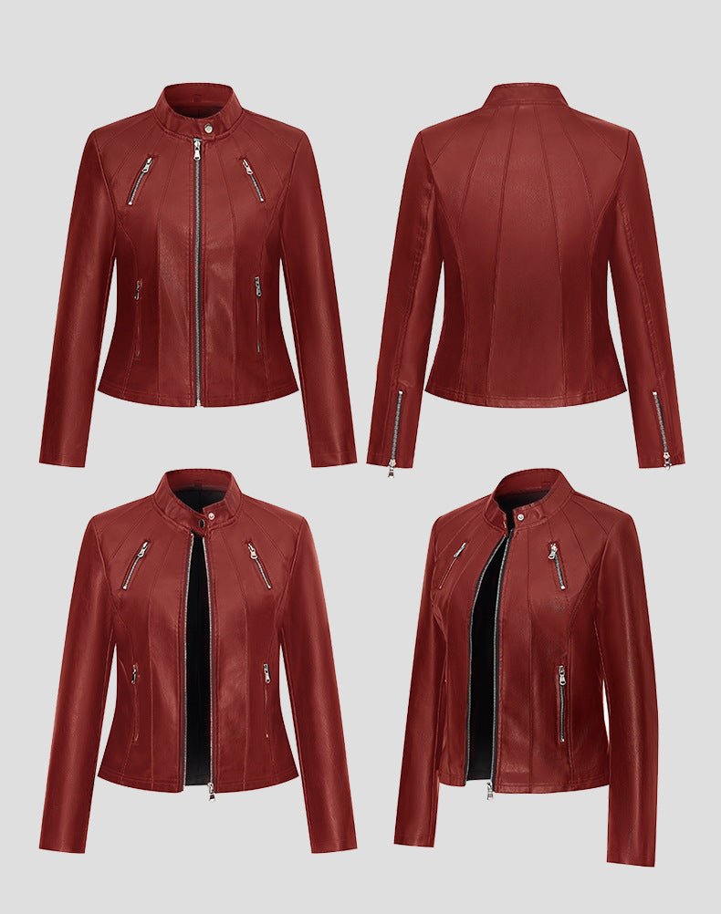 High - Grade PU Leather Jacket – Elegant & Stylish - MRC STOREJacketsMRC STOREHigh - Grade PU Leather Jacket – Elegant & Stylish My Store MRC STORECJYD232404211KP1919 Dark BrownL