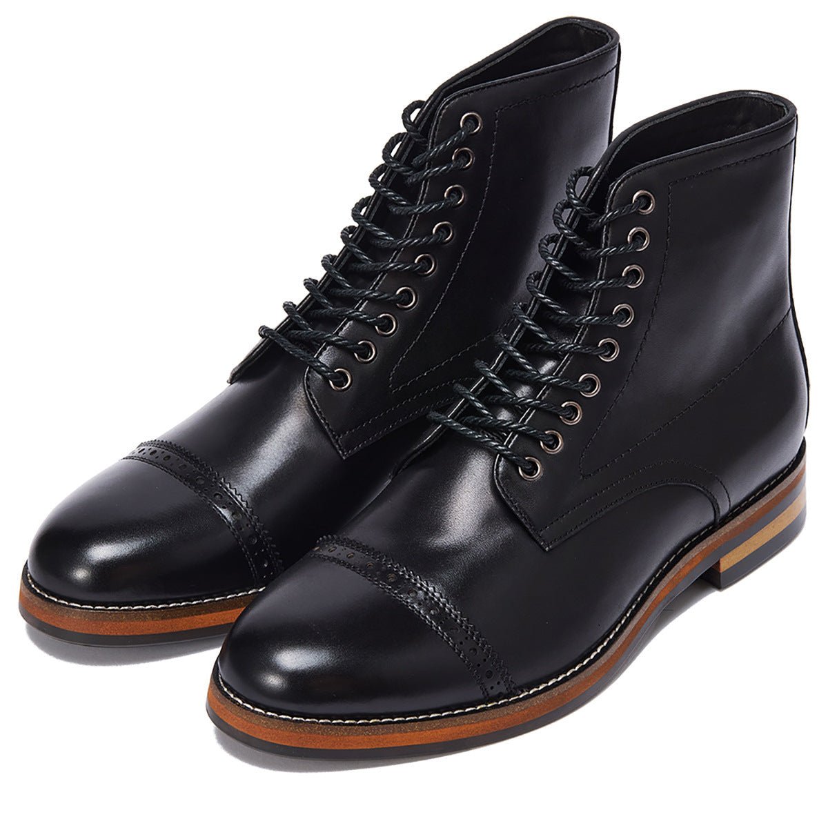 High Street Mid - Top Genuine Leather Martin Boots - MRC STOREShoesMRC STOREHigh Street Mid - Top Genuine Leather Martin Boots MRC STORE MRC STORECJYD256097108HSDark Brown40