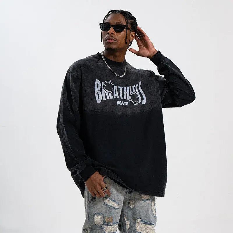 High Street Retro T-Shirt Gradient - MRC STORETopMy StoreHigh Street Retro T-Shirt Gradient - MRC STOREMRC STORECJYH176662105EVBrownL