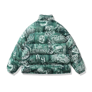 High Street Stand Collar Cotton Padded Jacket – Casual Unisex Style for Couples - MRC STOREJacketsMy StoreHigh Street Stand Collar Cotton Padded Jacket – Casual Unisex Style for Couples - MRC STOREMRC STORECJYR161890002BYGreenL