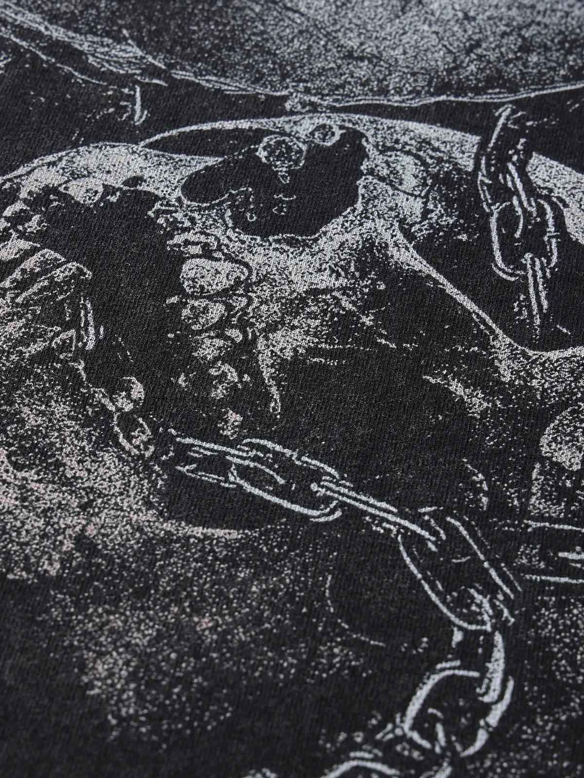 Hip Hop Skull T-shirt - MRC STORET-ShirtsMy StoreHip Hop Skull T-shirtMRC STORECJYH196963402BYVintage BlackL