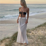 Hollow Out Knitted Skirt - MRC STOREbottomsMy StoreHollow Out Knitted Skirt - MRC STOREMRC STORECJQZ210440203CXWhiteL