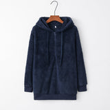 Hooded Fleece Pullover Coat – Long Sleeve - MRC STOREHoodieMy StoreHooded Fleece Pullover Coat – Long SleeveMRC STORECJWY229681921UFSapphire Blue2XL