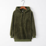 Hooded Fleece Pullover Coat – Long Sleeve - MRC STOREHoodieMy StoreHooded Fleece Pullover Coat – Long SleeveMRC STORECJWY229681913MNArmy Green2XL