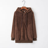Hooded Fleece Pullover Coat – Long Sleeve - MRC STOREHoodieMy StoreHooded Fleece Pullover Coat – Long SleeveMRC STORECJWY229681953AZBrown2XL