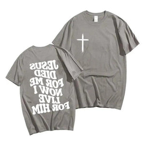 Jesus Letters T-Shirt - MRC STORETopMy StoreJesus Letters T-Shirt - MRC STOREMRC STORECJYH212887214NMStyle 24XL