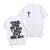 Jesus Letters T-Shirt - MRC STORETopMy StoreJesus Letters T-Shirt - MRC STOREMRC STORECJYH212887221UFStyle 34XL