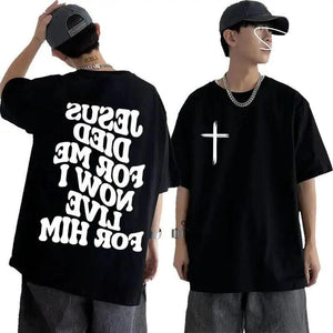 Jesus Letters T-Shirt - MRC STORETopMy StoreJesus Letters T-Shirt - MRC STOREMRC STORECJYH212887207GTStyle 14XL