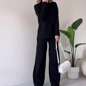 Knitted Suit - Turtleneck Loose Set - MRC STOREsetMy StoreWomen’s Knitted Suit - Turtleneck Loose Set My Store MRC STORECJLS213750604DWWhiteL