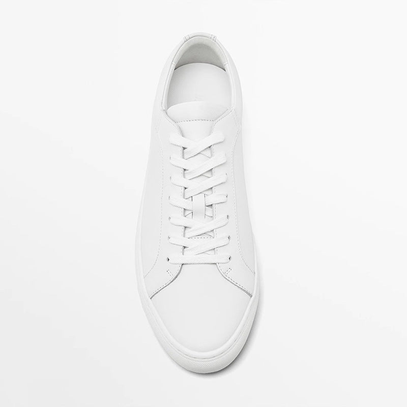 Lace - Up Leather Casual Sneakers - MRC STOREShoesMRC STORELace - Up Leather Casual Sneakers MRC STORE  90.00MRC STORECJYD254652413MNWhite Leather Surface39