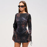 Leopard Print Dress - Winter Short High Waist - MRC STOREDressMy StoreLeopard Print Dress - Winter Short High WaistMRC STORECJLY228740003CXBlackL