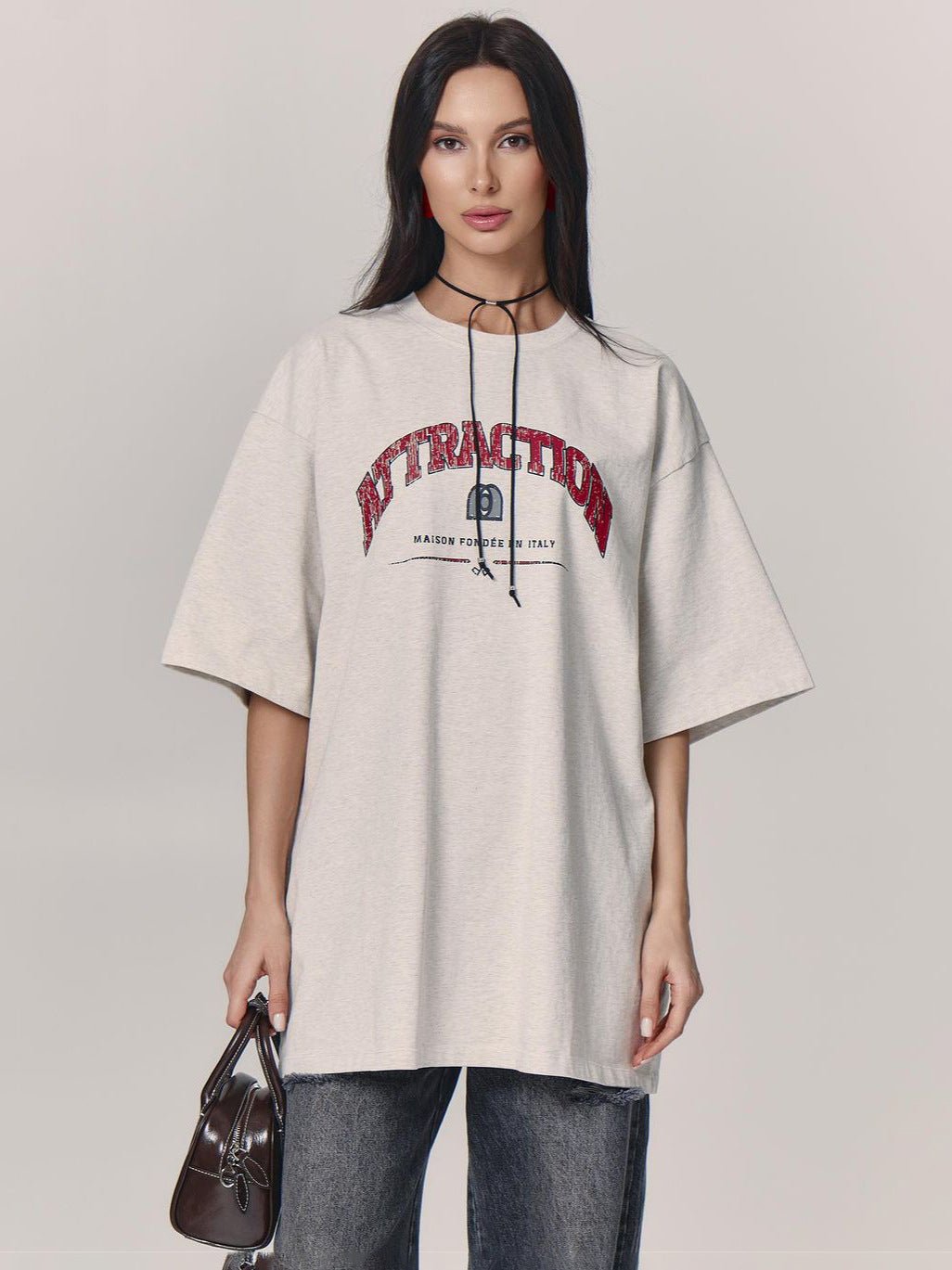 Letter T-Shirt - Loose Shoulder Printed Top - MRC STORET-ShirtsMy StoreWomen’s Letter T-Shirt - Loose Shoulder Printed Top My Store  34.82MRC STORECJCS204529003CXGray And WhiteL
