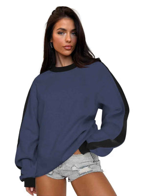 Long Sleeved Sweater - MRC STORESweaters & HoodiesMy StoreLong Sleeved SweaterMRC STORECJWY208813315OLGray Blue BlackL