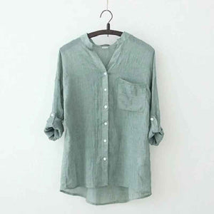 Long Sleeved Thin shirts - MRC STOREtopMy StoreLong Sleeved Thin shirtsMRC STORECJNSSYCS10829-Green-2XLGreen2XL