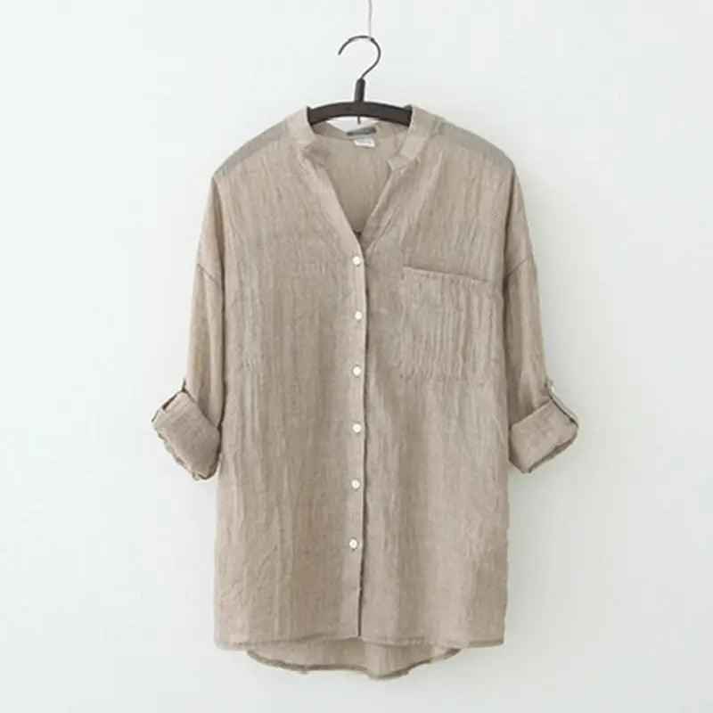 Long Sleeved Thin shirts - MRC STOREtopMy StoreLong Sleeved Thin shirtsMRC STORECJNSSYCS10829-Khaki-2XLKhaki2XL