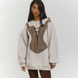 Loose Fit Contrast Color Round Neck Sweater - Casual Long Sleeve Cotton Knit - MRC STORESweaters & HoodiesMy StoreLoose Fit Contrast Color Round Neck Sweater - Casual Long Sleeve Cotton Knit - MRC STOREMRC STORECJWY196956903CXLS3555 ApricotL