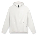 Loose Fit Cotton Hoodie with Zipper and Hood – Available in White, Gray, and Black - MRC STORE