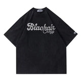 Loose Fit Cotton Short Sleeve T-shirt - MRC STORETopMy StoreLoose Fit Cotton Short Sleeve T-shirt - MRC STOREMRC STORECJYH172029108HSBlack2XL