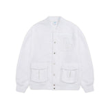 Loose Fit Letter Embroidered Baseball Jacket - MRC STOREJacketsMy StoreLoose Fit Letter Embroidered Baseball Jacket – Thick & Stylish - MRC STOREMRC STORECJQB170925302BYWhiteL