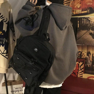 Loose Hooded Sweater with Geometric Print - MRC STORETopMy StoreLoose Hooded Sweater with Geometric Print - MRC STOREMRC STORECJYH115829812LOWhite2XL