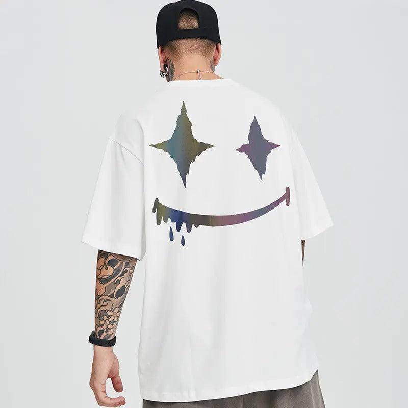 Loose Plus Size Round Neck T-Shirt - MRC STORETopMy StoreLoose Plus Size Round Neck T-Shirt - MRC STOREMRC STORECJYH149012901AZWhiteM