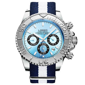 LOREO Automatic Mechanical Watch 2024 Sports - 200m Water Resistant - MRC STOREAccessoriesMy StoreLOREO Automatic Mechanical Watch 2024 Sports - 200m Water Resistant - MRC STOREMRC STORECJZBNSSY01816-Light blue steelLight blue steel