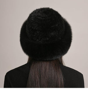 Luxurious Winter hat Mink Hair Hat - MRC STOREAccessoriesMy StoreLuxurious Women's Winter hat Mink Hair Hat – Elegant and Warm - MRC STOREMRC STORECJMZ222700504DWCROSS
